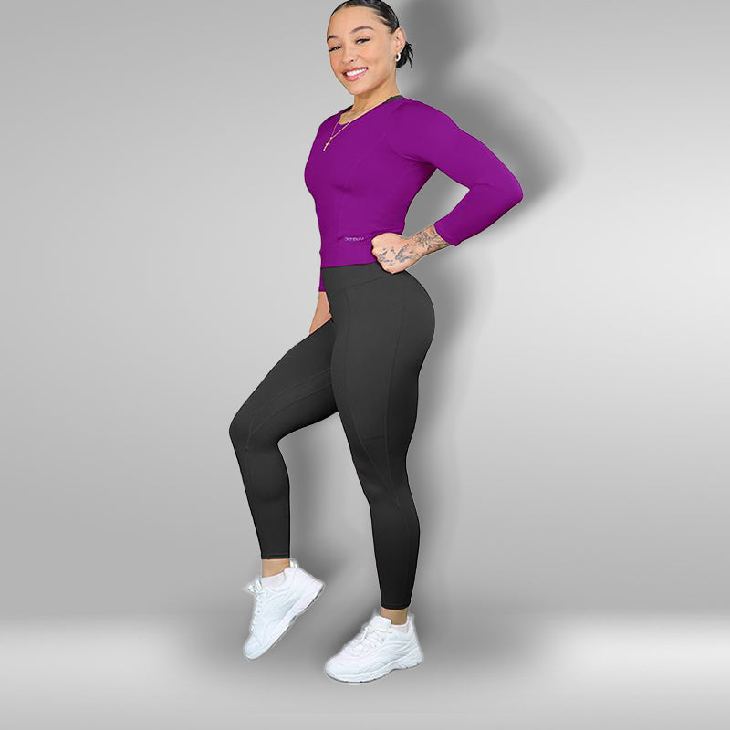 Flames Long Sleeve Top