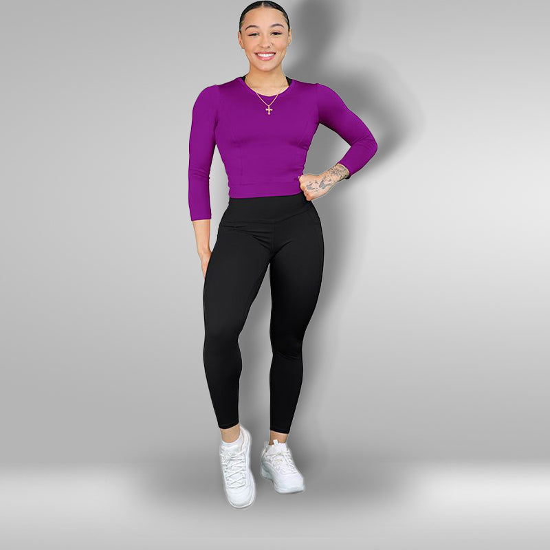 Flames Long Sleeve Top
