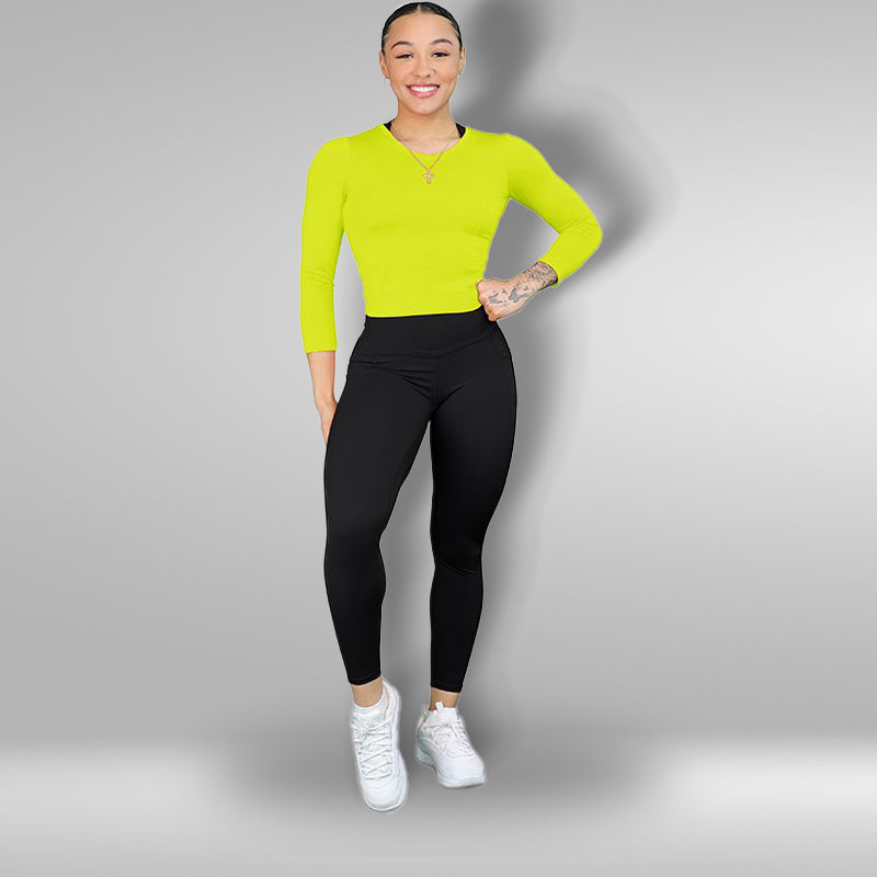 Flames Long Sleeve Top