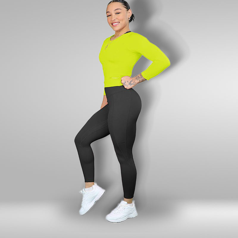 Flames Long Sleeve Top