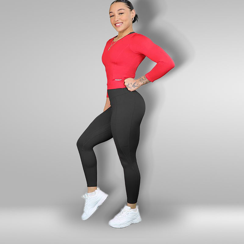 Flames Long Sleeve Top