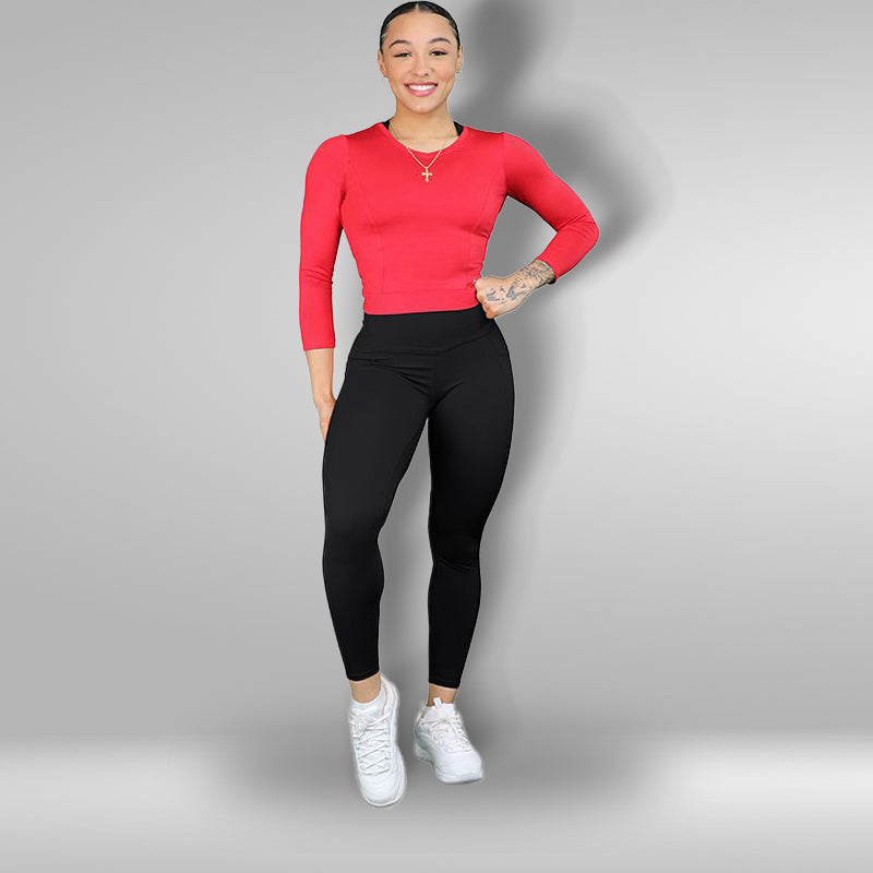 Flames Long Sleeve Top
