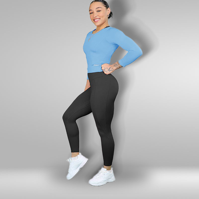 Flames Long Sleeve Top