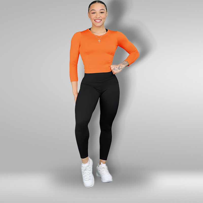 Flames Long Sleeve Top