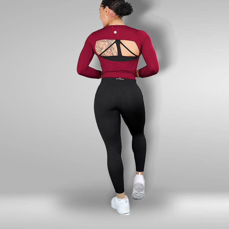 Flames Long Sleeve Top