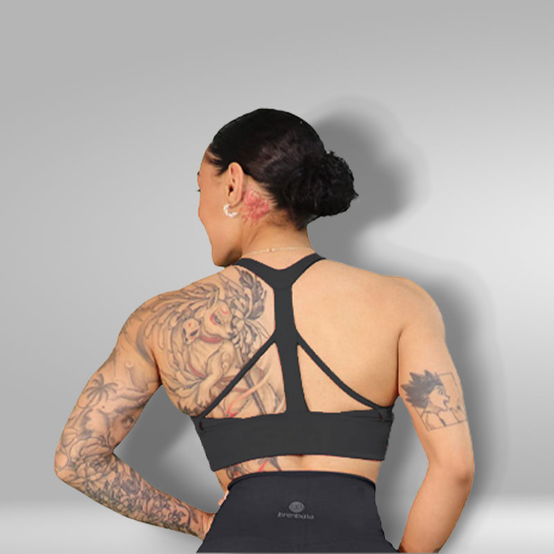 Peace Back Sport Bra