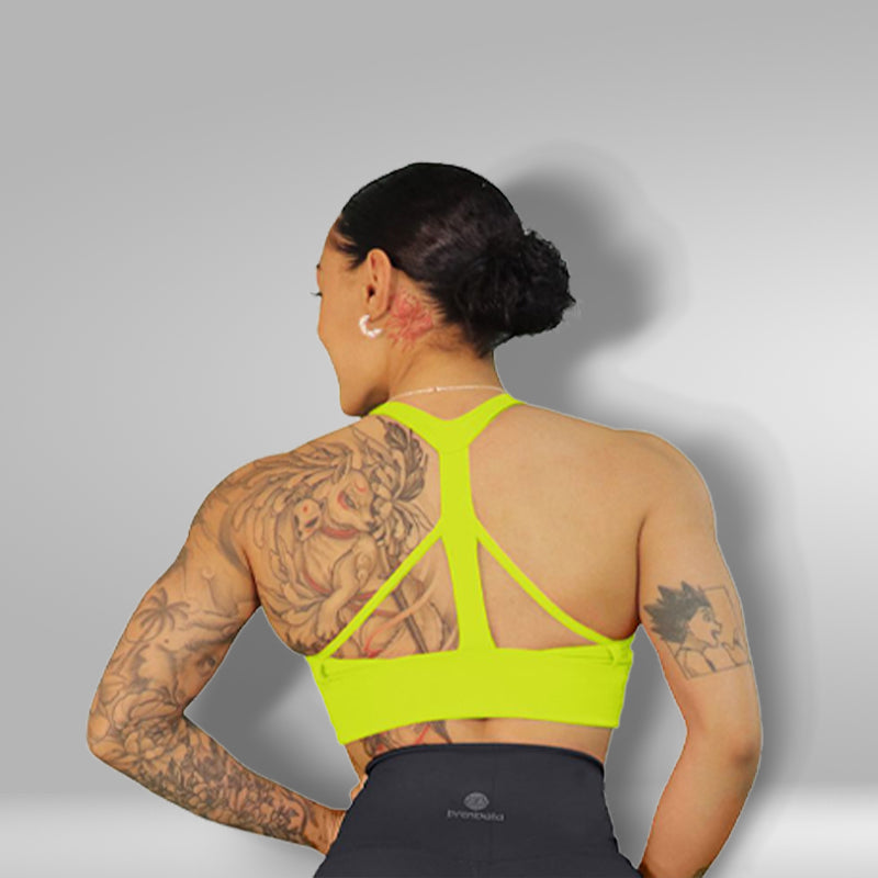 Peace Back Sport Bra