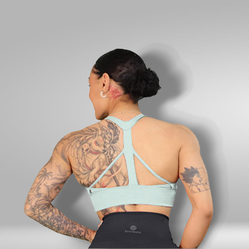 Peace Back Sport Bra