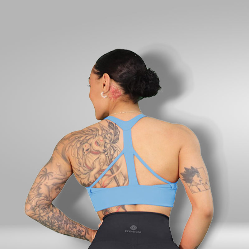 Peace Back Sport Bra